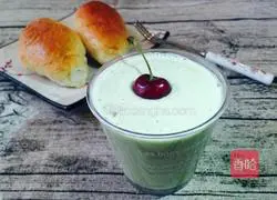 Illustration of how to make avocado milkshake 8