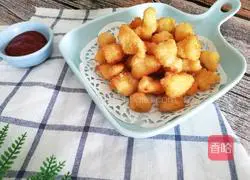 Illustration of how to make chicken popcorn 6