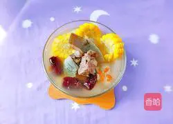 Corn and red dates Illustration of how to make winter melon and fish soup 13