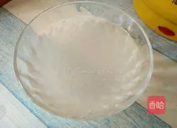 Illustration of how to make quinoa, soy milk and sago 7