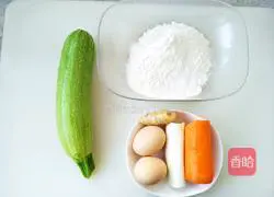 Zucchini egg pancake recipe 1