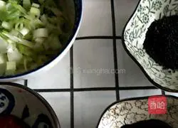 Illustration of how to make pancakes and fruits 2