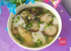 Coconut Mushroom Chicken Soup Recipe Illustration 17