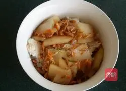 Illustration of how to make fried winter melon and shrimps 5
