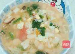 Illustration of vegetarian braised sesame seeds 11