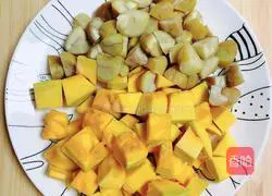 Illustration of how to make chestnut and chestnut pumpkin soup 4