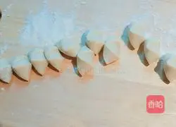 Illustration of how to make juicy meat and three fresh dumplings stuffed 6