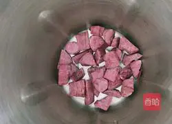 Purple sweet potato soy milk recipe 2