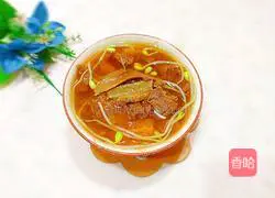 Big Foot Fungus Bean Sprout Beef Illustration of how to make tendon soup 19