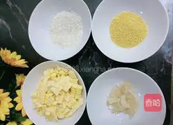Illustration of how to make milky corn juice 2