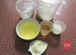 Illustration of how to make protein cookies 1