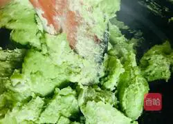 Illustration of how to make Qingming Bao 8