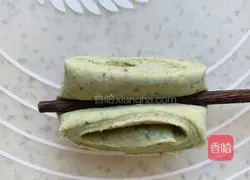 Illustration of how to make spinach florets 14