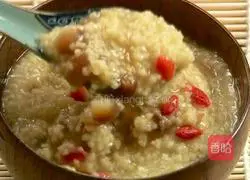 Millet and Longan Porridge Recipe Illustration 3