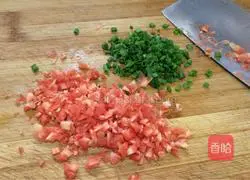 Illustration of how to make carrot and egg pancakes 2