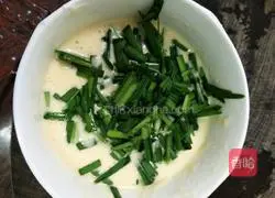 Leek Egg Pancake Recipe Illustration 4