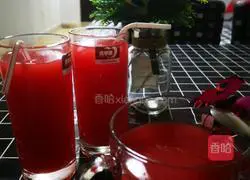 Cold and delicious watermelon juice recipe 10