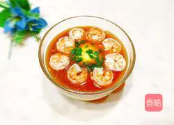 Illustration of how to make steamed eggs with white shrimps 1