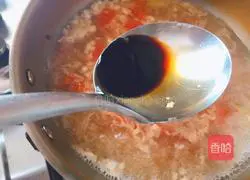 Tomato Pimple Soup Simple Recipe Illustration 5