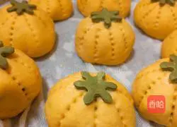 Illustration of how to make colorful bean paste buns 11