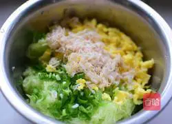 Illustration of how to make melon and egg dumplings 2