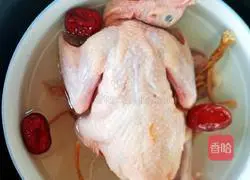 Illustration of how to make steamed pigeon soup 4