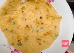 Illustration of how to make homemade egg pancakes 8