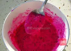 Pitaya egg pancake recipe 6
