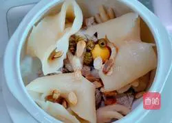 Illustration of how to make fish maw, dendrobium and double ginseng soup 6