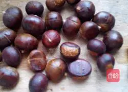 Illustration of how to make sugar-roasted chestnuts 3