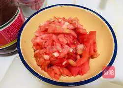 Illustration of home-style fried noodles 2