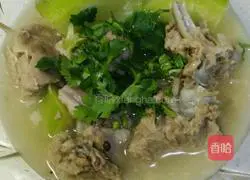 Illustration of how to cook radish stewed lamb chops 8