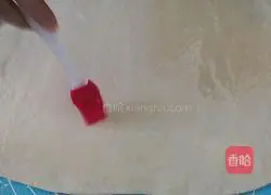 Illustration of how to make sesame and green onion flower rolls 6