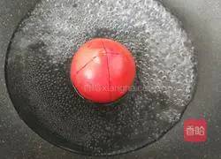 Illustration of how to make tomato and egg soup 4