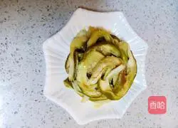 Illustration of how to make hand-shredded eggplant 4