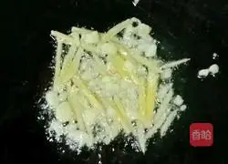 Illustration of how to make mushroom and egg noodles 6