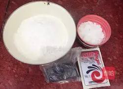  Illustration of how to make white flour cake 1