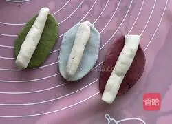Illustration of how to make colorful dumplings 3