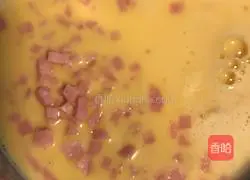 Illustration of how to make garden vegetable egg pancakes with electric baking pan 5