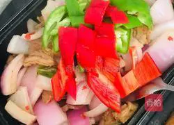 Illustration of how to cook mutton with onions 8