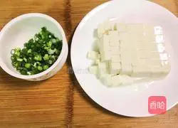 Illustration of how to make crab roe tofu 2