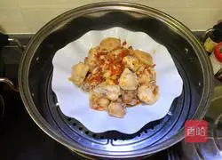Illustration of how to make steamed chicken wings with chopped pepper 6