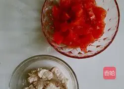 Illustration of how to make tomato meat soup 2