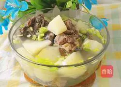 Potato Beef Bone Soup Recipe Illustration 10 