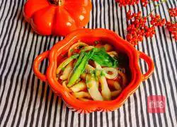 Illustration of making noodles (magic flour) 8