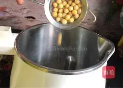 Illustration of how to make rice and soy milk 3