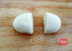 Illustration of how to make milky butterfly steamed buns 7