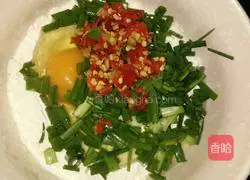 Illustration of how to make spicy pancakes 1