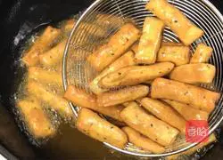 Illustration of how to make egg yam cake 9