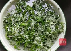 Illustration of how to make moxa leaf green group 2